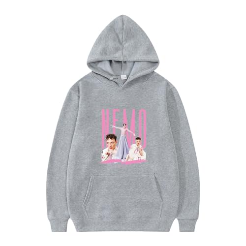 XFICSD Nemo Mettler-Sweatshirt Mit Kapuze, Modisches Freizeitoberteil Mit Cartoon-Print, Lockere Kapuzenjacke Für Herren, Lockeres Damen-Sweatshirt-Pink||XS von XFICSD