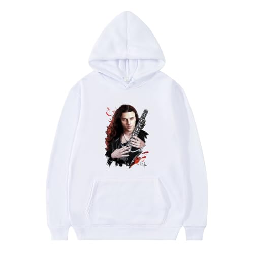 XFICSD Sweatshirt Chuck Schuldiner Hoodie Herren Damen Casual Langarm Top Mit Mode Cartoon Print Jacke Loose Hooded Sweatshirt-Grey||XS von XFICSD