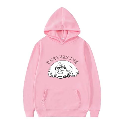 XFICSD Sweatshirt Danny DeVito Kapuzenpullover Für Damen, Cartoon-Druck, Lässiges Sweatshirt, Modisches Und Einfaches Langarm-Oberteil Für Herren, Lockere Jacke-Grey||XS von XFICSD