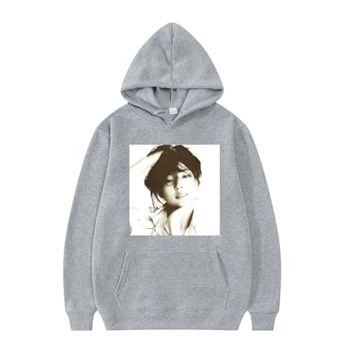 XFICSD Sweatshirt Miki Matsubara Hoodie, Bequeme Langarmjacke Mit Cartoon-Print, Lässige Sportbekleidung, Kapuzen-Sweatshirt Für Damen Und Herren-Pink||XS von XFICSD