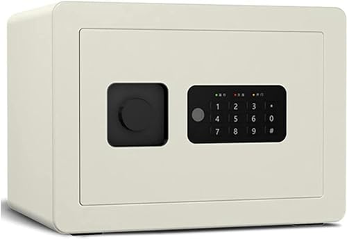 XFZJCHAP Hogar Safe, Passwortsperre mit Fingerabdruck, elektronische Box, Feuer- und Diebstahlsicherungsdatei, multifunktionale Aufbewahrungsbox von XFZJCHAP