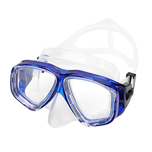 Taucherbrille Unisex Erwachsene Schwimmmaske Elastisch Silikon Taucherbrille Damen Herren Schwimmmaske Verstellbar Hochwertig Schwimmbrille Naseschutz Schnorchelmaske für Jugendliche von XGOPTS