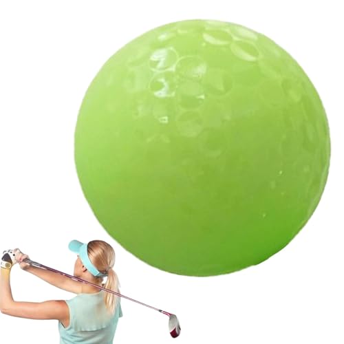 XIAOXIAOYU Nacht-Golfbälle,Glühende Nacht-Golfbälle - Outdoor-Golfball - Im Dunkeln leuchtende Golfbälle, leuchtende Golfbälle, langlebige, helle Bälle für Männer und Frauen von XIAOXIAOYU