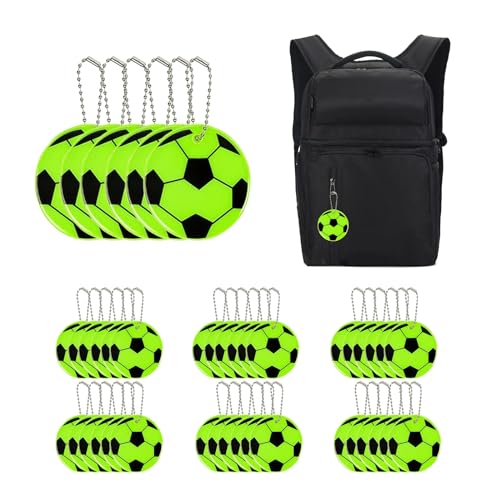 XIAQICA 42 Stück Fussball Schlüsselanhänger Reflektierend Anhänger Kinder Reflektor Schulranzen Reflektoren Kinder Sicherheits Reflektierende Sicherheitsreflektor für Schlüssel Kinderwagen XIAQICA 42 Stück Fussball Schlüsselanhänger Reflektierend Anhänger Kinder Reflektor Schulranzen Reflektoren Kinder Sicherheits Reflektierende Sicherheitsreflektor für Schlüssel Kinderwagen von XIAQICA