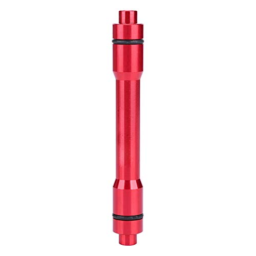 XIASABA Bikes Radgabelachse Schnellspanner Adapter Konvertierung Fahrräder 15 mm Steckachse Nabenadapter auf 9 mm Schnellspanner für 100 mm Vorderrad (Red) von XIASABA