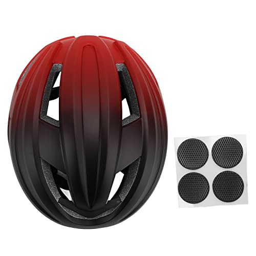 XIASABA Hochleistungs-Fahrradhelm für Extreme Offroad-Fahrten: Mattes Futter mit großem Umfang und großer Größe für Komfort und (Farbverlauf Schwarz Rot) von XIASABA