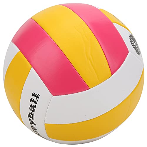 XIASABA LEIJIAER PU Liner Maschine Nähen Standard Soft Anti Explosion Volleyball für Trainingswettbewerb (Rosa) von XIASABA