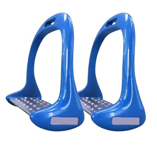 XIEweiZHI Steigbügel 1 Paar Langlebige Aluminium Legierung Outdoor Sport Anti Slip Reitpferd Steigbügel Pedal Reiten Trittflächen Ausrüstung Sattel von XIEweiZHI