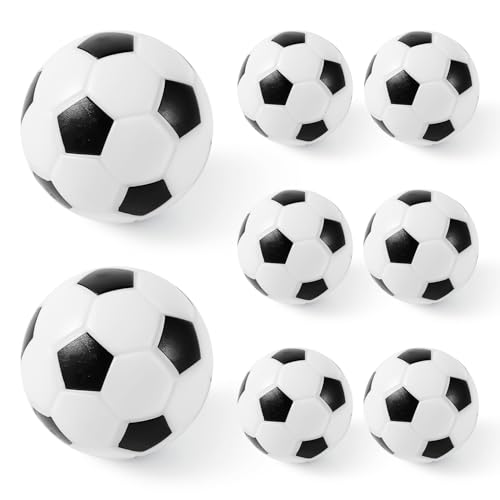 XIHIRCD 8 Stück Tischfußball Bälle Ersatzteile, 36mm Tischfußball Bälle Mini Tischbälle Kleine Fußbälle Footballs for Table Football Zubehör für Fußballspiele Kinder Erwachsene Partys Vereine XIHIRCD 8 Stück Tischfußball Bälle Ersatzteile, 36mm Tischfußball Bälle Mini Tischbälle Kleine Fußbälle Footballs for Table Football Zubehör für Fußballspiele Kinder Erwachsene Partys Vereine von XIHIRCD