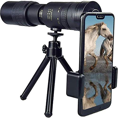 XIKDJ 10-300X40 Mm Super-Telezoom-Monokular-Teleskop Für Handy, Teleskop Für Kinder Und Anfänger, with Tripod Stand, Fernrohr Monocular Telescope Für Klettern Compatible XIKDJ 10-300X40 Mm Super-Telezoom-Monokular-Teleskop Für Handy, Teleskop Für Kinder Und Anfänger, with Tripod Stand, Fernrohr Monocular Telescope Für Klettern Compatible von XIKDJ