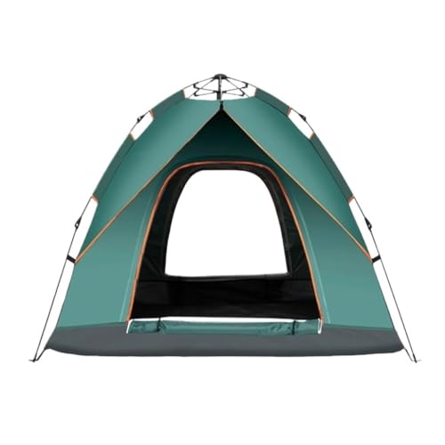 Zelt Im Freien Outdoor Camping Tragbares Zelt Outdoor Silberkleber Sonnenschutz- Und Regenschutzzelt Automatisches Campingzelt Zelt(Green,200 * 150 * 110cm) von XIMINGHE