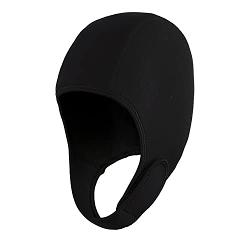 Herren Damen Badekappe mit Kinnriemen, Thermo-Badekappe, Kopf, warme Badekappe, Tauchmütze, Neopren, Nylon, Badekappe, Neoprenanzug, Kapuze, verstellbare Badekappe zum Tauchen, Surfen, Rafting Herren Damen Badekappe mit Kinnriemen, Thermo-Badekappe, Kopf, warme Badekappe, Tauchmütze, Neopren, Nylon, Badekappe, Neoprenanzug, Kapuze, verstellbare Badekappe zum Tauchen, Surfen, Rafting von XINCHIA