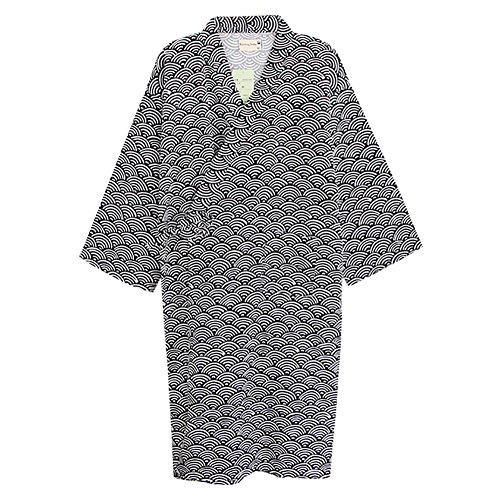 Kimono Pyjama Streifen Schlafanzug Herren Morgenmantel Baumwolle Hausanzug V Ausschnitt Bademantel Damen Nachtwäsche Wellen Schlafrock Japan Schlafmantel Einfarbig Saunamantel Süß Baderock Sauna Spa Kimono Pyjama Streifen Schlafanzug Herren Morgenmantel Baumwolle Hausanzug V Ausschnitt Bademantel Damen Nachtwäsche Wellen Schlafrock Japan Schlafmantel Einfarbig Saunamantel Süß Baderock Sauna Spa von XINCHIUK