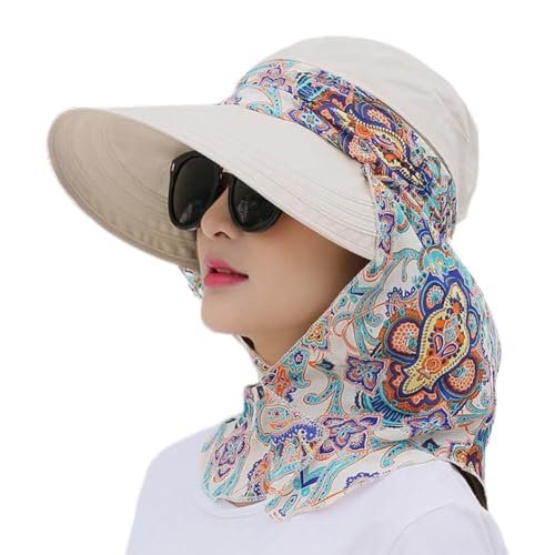 Sommerhut Polyester Schlapphut Nackenschutz Strandmütze Breit Sonnenhut Abnehmbar Fischerhut Damen Wanderhut Faltbar Freizeithut Sonnenschutz Schirmmütze Atmungsaktiv Gartenhut UV Schutz Strandhut Sommerhut Polyester Schlapphut Nackenschutz Strandmütze Breit Sonnenhut Abnehmbar Fischerhut Damen Wanderhut Faltbar Freizeithut Sonnenschutz Schirmmütze Atmungsaktiv Gartenhut UV Schutz Strandhut von XINCHIUK