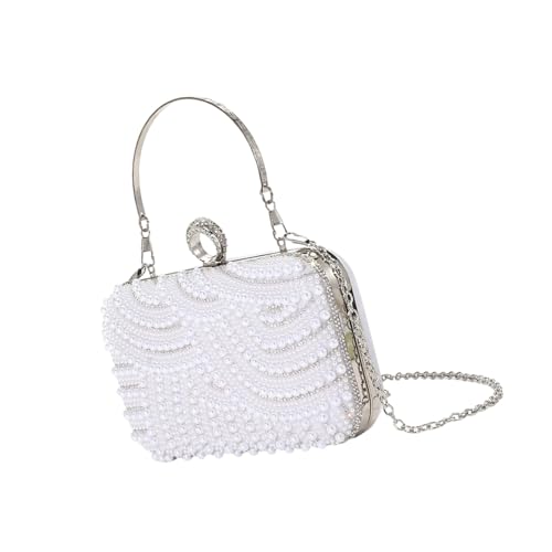 Elegante Perlen Abendtaschen Perlen Cocktail Umhängetaschen Für Damen Braut Handtasche Abschlussball Party Zubehör von XINGLIDA