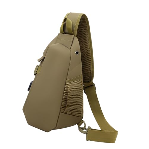 XINGLIDA Schulterrucksack Für Herren Brusttasche Umhängetasche Wanderrucksack Umhängetasche Mit Verstellbarem Riemen Lässige Tagesrucksäcke von XINGLIDA