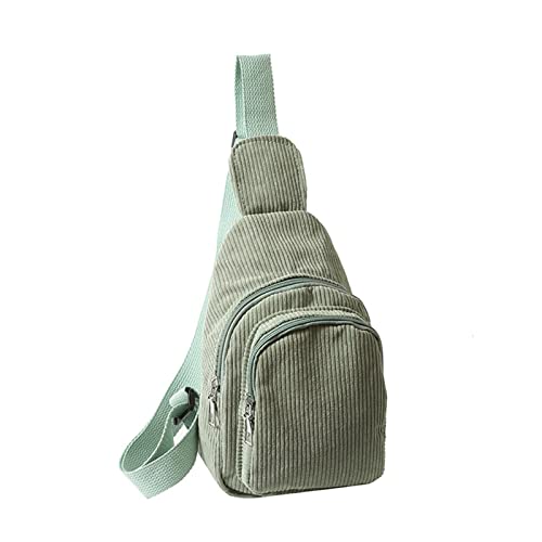 XINGLIDA lässige Umhängetasche, Umhängetasche für Damen, kleine Umhängetasche aus Cord, Gürteltasche für Reisen, Sport, Laufen, Wandern von XINGLIDA