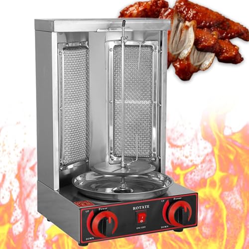 XINRISHENG Gas, Grillmaschine Gas Chicken Cooker Maschine Kebab Gyro Grill Maschine Fleischfangpfanne für Küche Restaurant von XINRISHENG