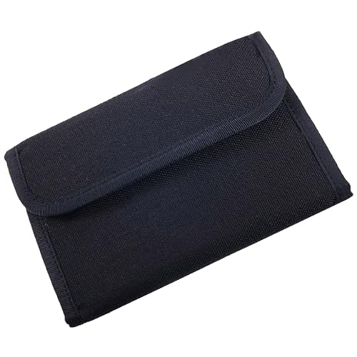 XINYIN Outdoor Nylon Trifold Wallet Lightweight Tactically Wallet Travel Coin Purse Card Holder Pocket Handbag Gifts for Men Nylon Trifold Wallet Bank Cards Holder Waterproof Storage Bag Folded Size, von XINYIN