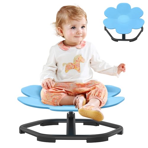 XINZI Karussell Sensorisches Spielzeug Autismus, Sensorischer Drehstuhl Kinder Balance Kinder Stuhl, Sit And Spin Autismus Spielzeug Training Physische Koordination Und Gleichgewicht, Blau XINZI Karussell Sensorisches Spielzeug Autismus, Sensorischer Drehstuhl Kinder Balance Kinder Stuhl, Sit And Spin Autismus Spielzeug Training Physische Koordination Und Gleichgewicht, Blau von XINZI