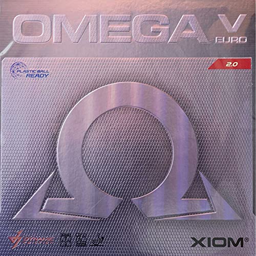 XIOM Belag Omega V Euro, rot, 2,0 mm XIOM Belag Omega V Euro, rot, 2,0 mm von XIOM