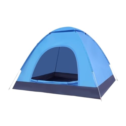 Campingzelt Vollautomatisches, Schnell Zu Öffnendes Zelt, Outdoor-Campingzelt, Sonnen- Und Regensicher, Kein Aufbau Eines Zeltes Erforderlich Zelt(Blue,B) von XIWEISONG