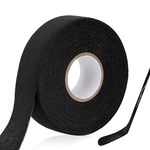 XIZAO Schläger Tape Hockeyschläger Tape Selbstklebendes Griffband Sporttape 25m x 25mm Rutschfestes Hockeyschlägerband für Badmintongriff Golfschläger von XIZAO