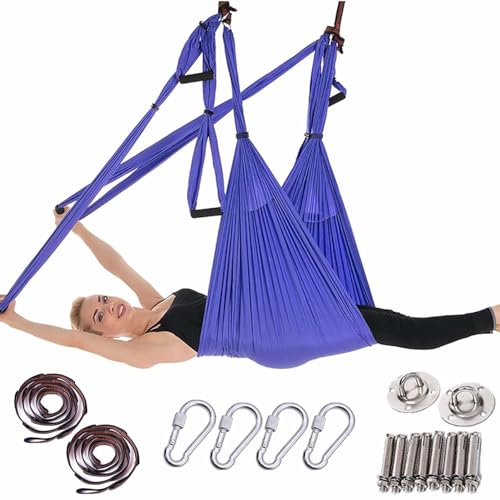 Aerial Yoga Hängematte - Yoga Fitness Band für Anti-Schwerkraft-Hängesessel, Tanz, Ballett - Schaukel Seide Yoga Ideal für Fitness von XJKH