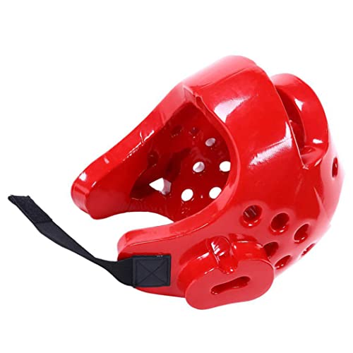 Box -Headguard -Kickbox -Kopfbekämpfungstraining -Schutzausrüstung für Erwachsene Kinder Red XL, Boxhelm von XJKLBYQ