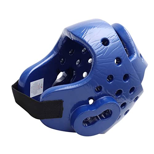 Kickbox -Kopfbekämpfungstraining -Schutzausrüstung für Erwachsene Kinderblau M, Boxhelm von XJKLBYQ