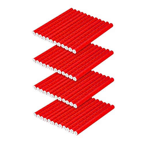 XJKLBYQ Bike Spoke Reflectors Fahrradrad Spoke Spoke Warnreflektor -Radfahren Reflexionsstreifen 48pcs Rot, Fahrradrad Speichenreflektor von XJKLBYQ