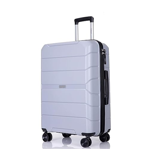XJLCXLP Handgepäck Koffer Gepäck mit Rollen PP Gepäcksets Leichtgewicht Koffer mit TSA Schloss Reisegepäck Handgepäck Koffer Handgepäck von XJLCXLP