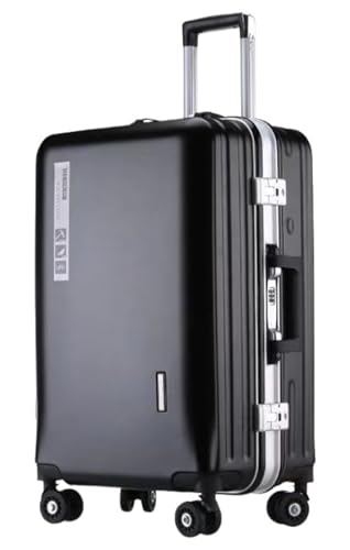 XJLCXLP Handgepäckkoffer Gepäck Aluminium-Kabinengepäck Trolley-Koffer USB-Lademodell Hartschalengepäck Handgepäckkoffer Handgepäck von XJLCXLP