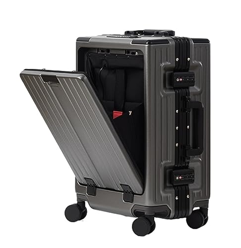 XJLCXLP Handgepäckkoffer Gepäck Koffer mit Rollen Gepäck mit USB-Ladeanschluss TSA-Zollschloss Leichter Koffer Handgepäckkoffer Handgepäck von XJLCXLP