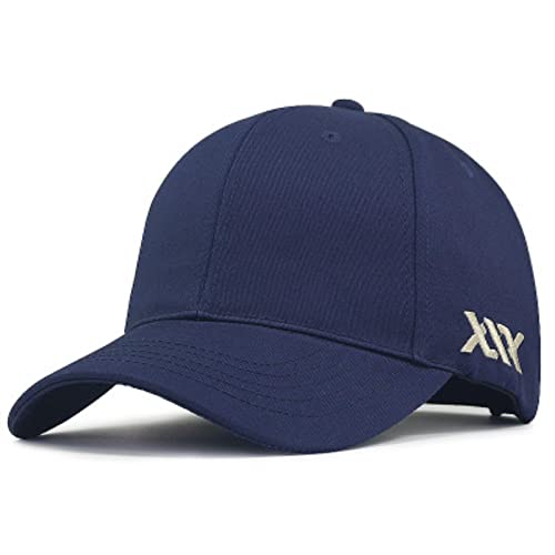 XKUN Cap 58-60 60-68 cm Großer Kopfmann Große Größe Kausale Hat Cool Hip Hop Has Man Pluse Baseball-Kapien-Deep Blue,XL 60-68Cm XKUN Cap 58-60 60-68 cm Großer Kopfmann Große Größe Kausale Hat Cool Hip Hop Has Man Pluse Baseball-Kapien-Deep Blue,XL 60-68Cm von XKUN