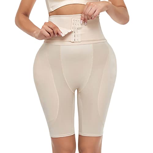 XKUN Hose Butt Lifter Frauen Hip Pads Hohe Taille Trainer Shapewear Body Bauch Shaper Gefälschte Arsch Butt Lifter Booties Enhancer Beute Lifter Oberschenkel-F,XXL von XKUN