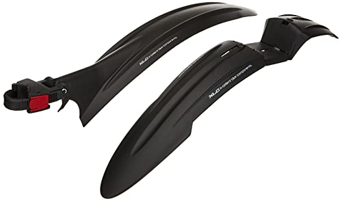 XLC Unisex – Erwachsene Mudguard-Set MG-C22, Schwarz, Rot, One Size XLC Unisex – Erwachsene Mudguard-Set MG-C22, Schwarz, Rot, One Size von XLC