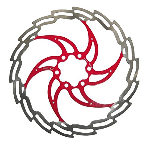 XLC Br-x02 Bremsscheibe, Silber/Rot, 160mm XLC Br-x02 Bremsscheibe, Silber/Rot, 160mm von XLC