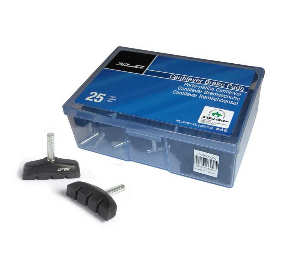 XLC Bremsbelag XLC Bremsschuhe / Cantilever BS-C01 25 Paar OEM-Verpackung / 53mm Fahr XLC Bremsbelag XLC Bremsschuhe / Cantilever BS-C01 25 Paar OEM-Verpackung / 53mm Fahr von XLC
