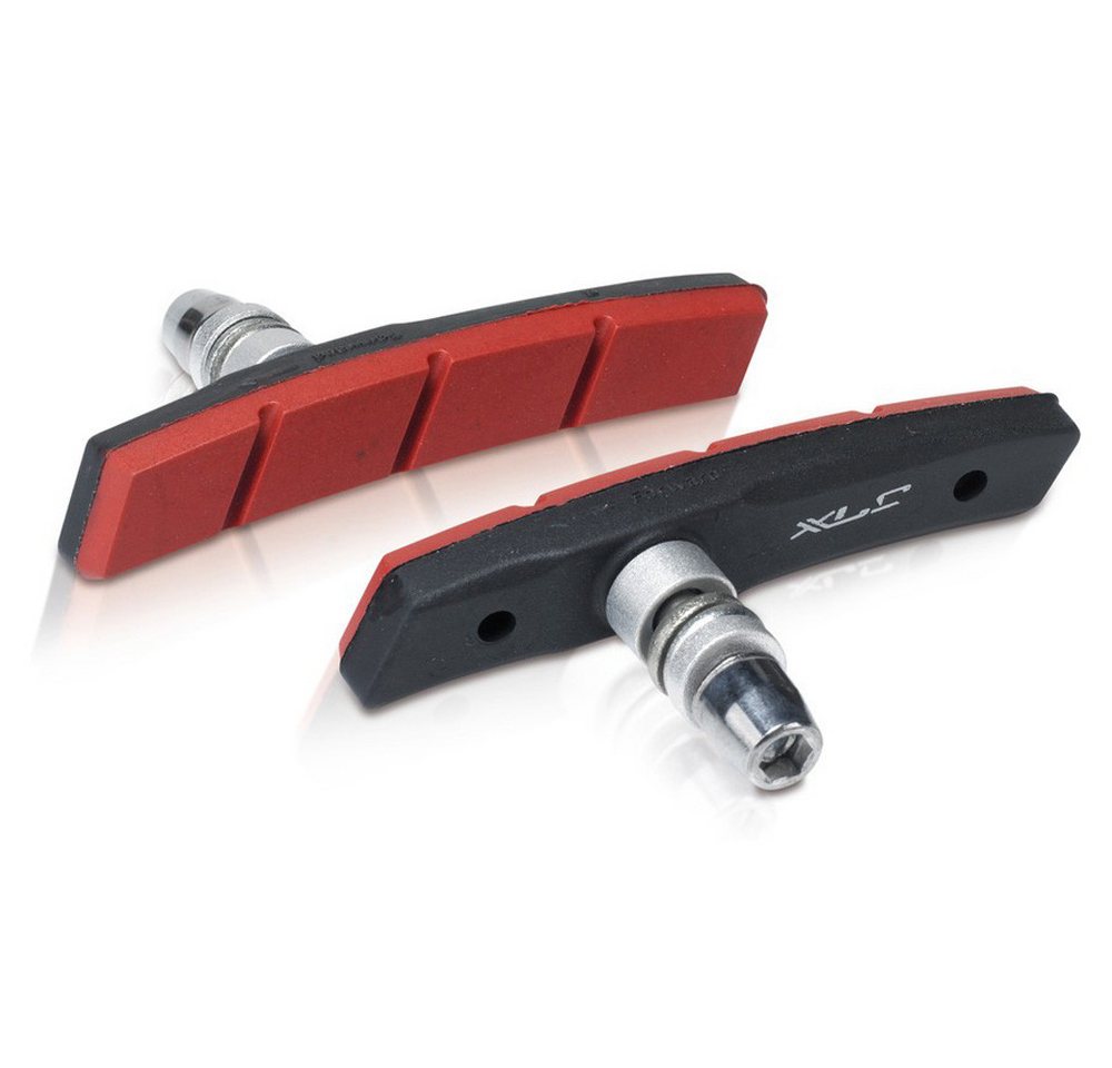 XLC Bremsbelag XLC Bremsschuhe / V-Brake BS-V12 4er Set / 80mm rot Fahrrad / Bike Bra XLC Bremsbelag XLC Bremsschuhe / V-Brake BS-V12 4er Set / 80mm rot Fahrrad / Bike Bra von XLC