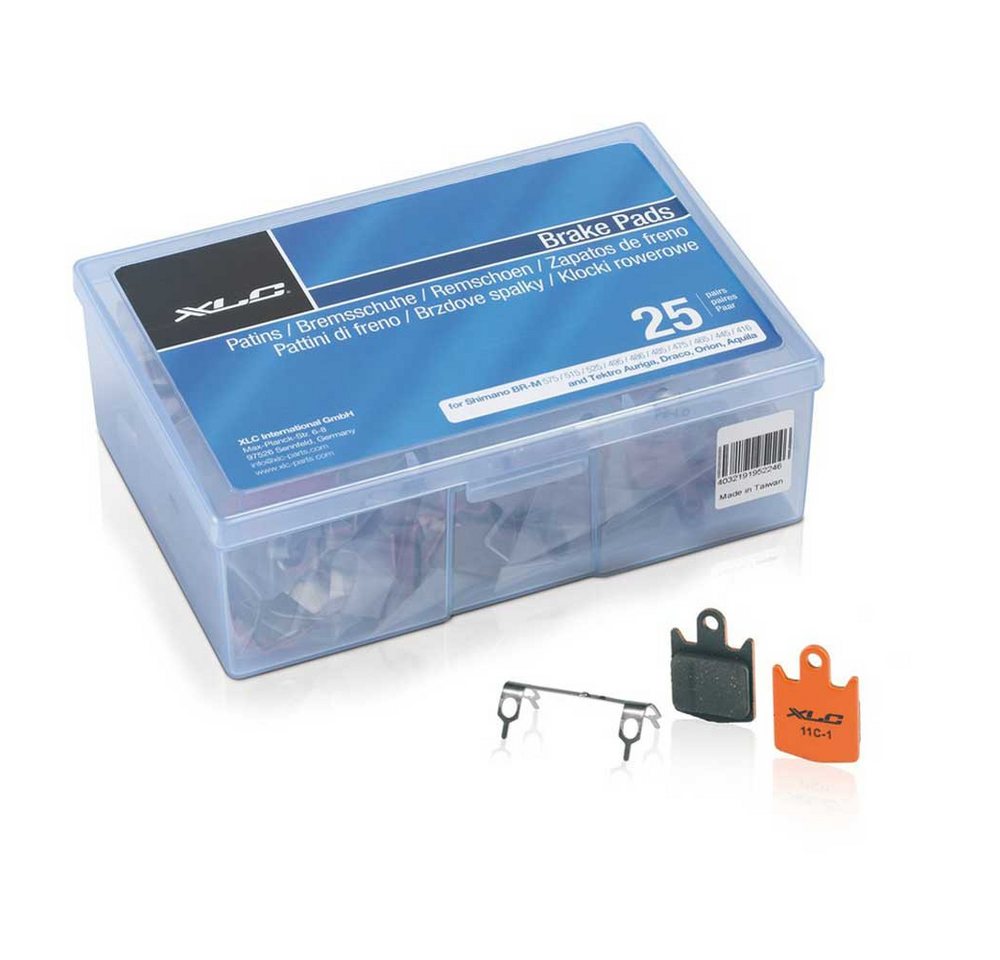 XLC Bremsbelag XLC Scheibenbremsbeläge Formula Mega one Werkstattbox + 25 Set EVP per XLC Bremsbelag XLC Scheibenbremsbeläge Formula Mega one Werkstattbox + 25 Set EVP per von XLC