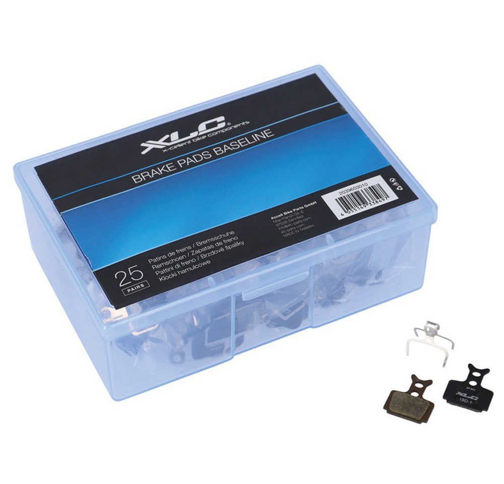 XLC Bremsbelag XLC Scheibenbremsbeläge Formula Mega one Werkstattbox mit 25 Set Basel XLC Bremsbelag XLC Scheibenbremsbeläge Formula Mega one Werkstattbox mit 25 Set Basel von XLC