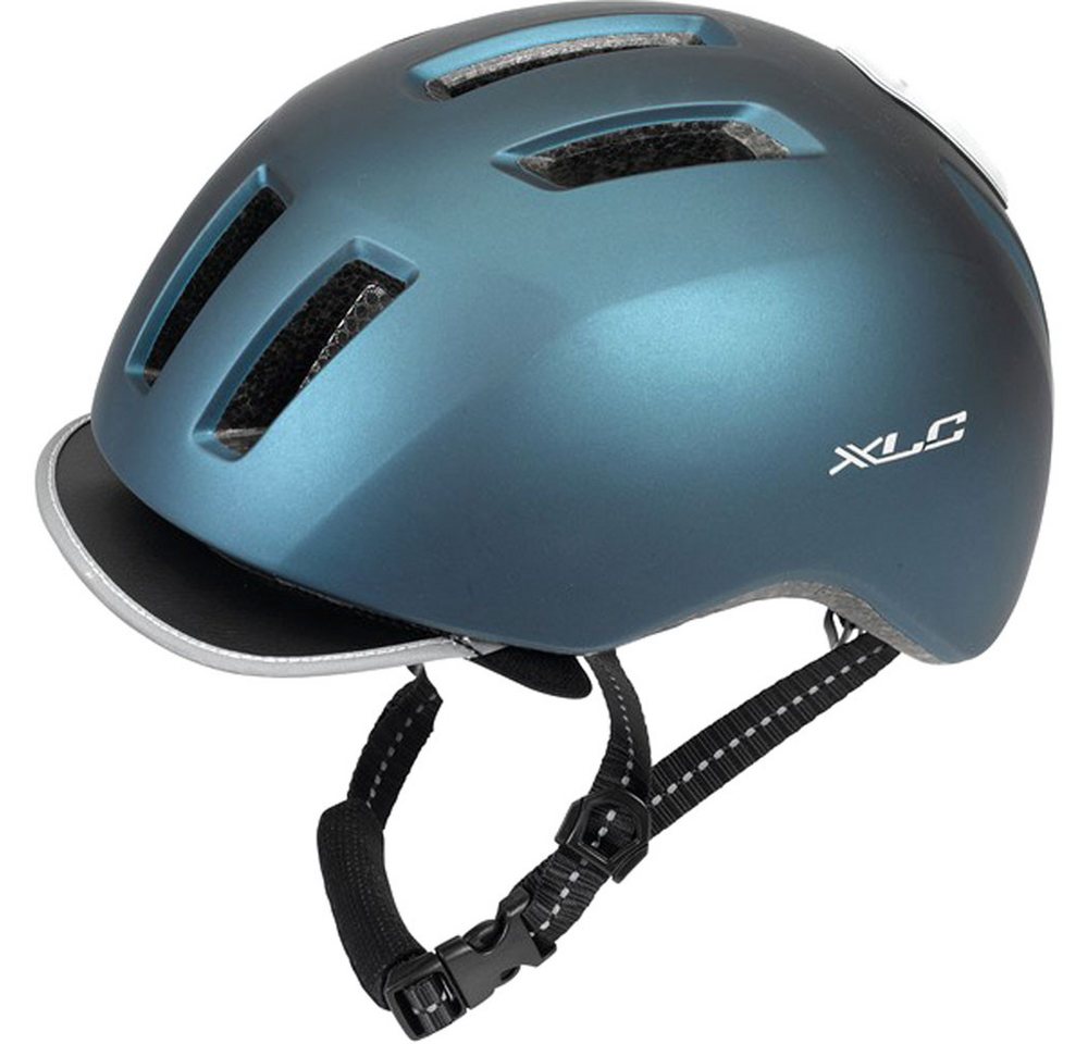 XLC Fahrradhelm XLC City-Helm BH-C24 53-57cm metallic blau Fahrrad XLC Fahrradhelm XLC City-Helm BH-C24 53-57cm metallic blau Fahrrad von XLC