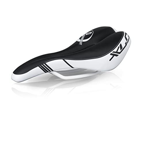 XLC Fahrradsattel MTB ATB Sport SA-S06 Sattel, Schwarz, Weiß, One Size XLC Fahrradsattel MTB ATB Sport SA-S06 Sattel, Schwarz, Weiß, One Size von XLC