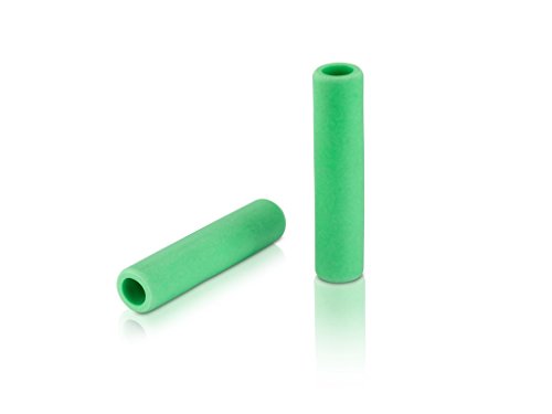 XLC Unisex – Erwachsene Griffe Silikon GR-S31, Grün, One Size XLC Unisex – Erwachsene Griffe Silikon GR-S31, Grün, One Size von XLC