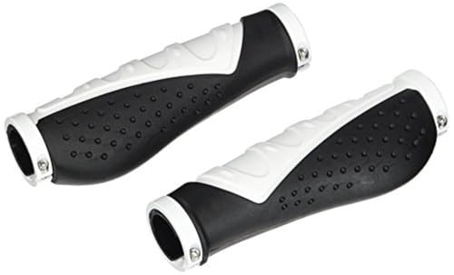 XLC Unisex – Erwachsene Griffe Ergonomic GR-S07, Schwarz, Weiß, One Size XLC Unisex – Erwachsene Griffe Ergonomic GR-S07, Schwarz, Weiß, One Size von XLC