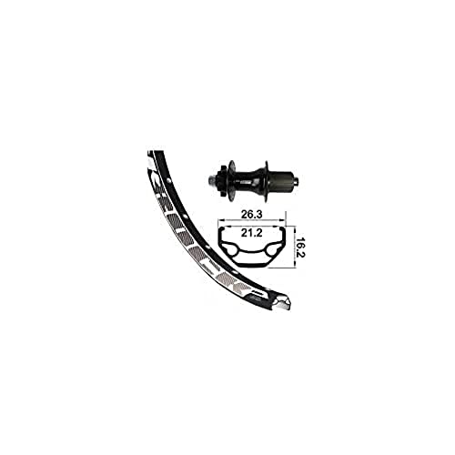 XLC H-Rad 26x1.9 RW-A07 6-Loch..sz TA 12 32L, 2146810600 XLC H-Rad 26x1.9 RW-A07 6-Loch..sz TA 12 32L, 2146810600 von XLC