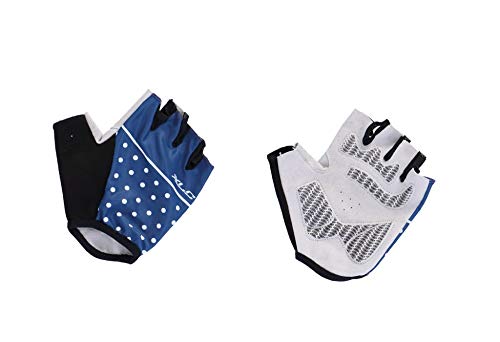 XLC Herren Cg-s10 Kurze Handschuhe Grün Punkte, blau/weiß, 2XL XLC Herren Cg-s10 Kurze Handschuhe Grün Punkte, blau/weiß, 2XL von XLC