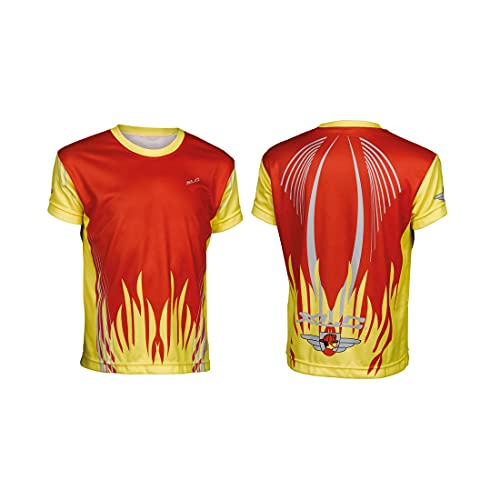 XLC Jungen Je-S16 Kurzarmshirt, gelb, 128 XLC Jungen Je-S16 Kurzarmshirt, gelb, 128 von XLC