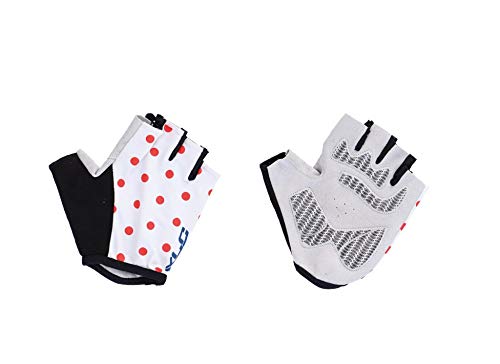 XLC Kurzfingerhandschuh, white/red Gr. M XLC Kurzfingerhandschuh, white/red Gr. M von XLC